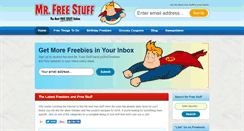 Desktop Screenshot of mrfreestuff.com